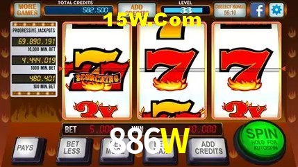 Sessão de jogo em andamento no aplicativo 886W para Android